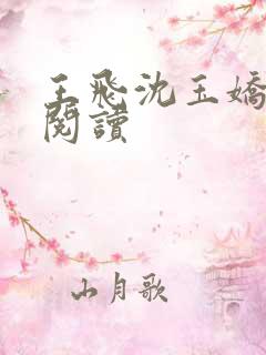 王飞沈玉娇小说阅读