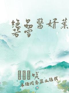 绝品医婿叶凡唐若雪