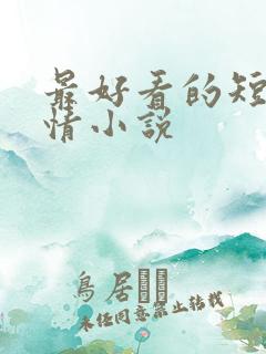 最好看的短篇言情小说