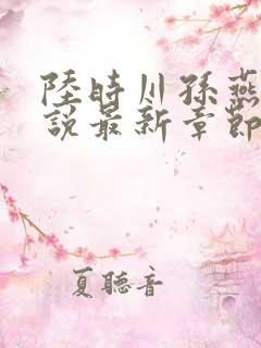 陆时川孙燕燕小说最新章节阅读免费