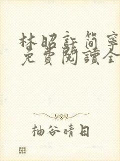 林昭许简宁小说免费阅读全文无弹窗