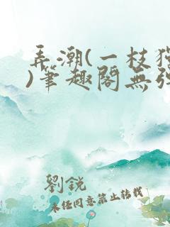 弄潮(一枝独秀)笔趣阁无弹窗免费阅读