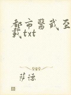 都市医武至尊下载txt