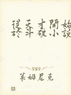 从天才开始无敌于斗破小说下载