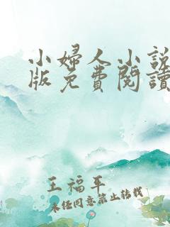 小妇人小说完整版免费阅读