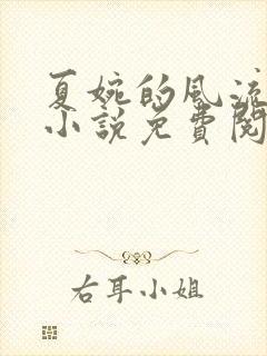 夏婉的风流人生小说免费阅读