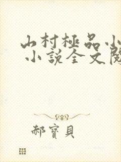 山村极品小神医 小说全文阅读