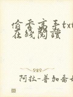 偷香高手txt在线阅读