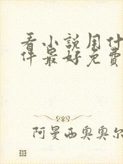 看小说用什么软件最好免费版