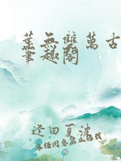 叶无双万古之王笔趣阁