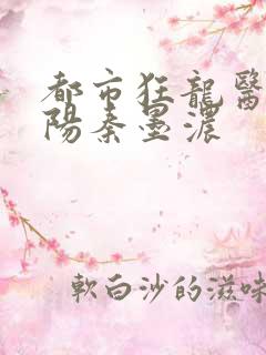 都市狂龙医仙林阳秦墨浓