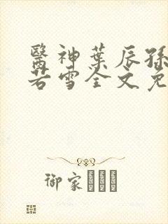 医神叶辰孙怡夏若雪全文免费阅读