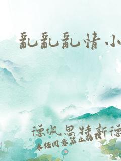 乱乱乱情小说