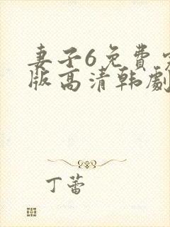 妻子6免费完整版高清韩剧中文版