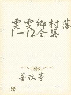 雯雯乡村落难记1—12全集