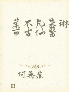 叶不凡朱琳琳都市古仙医
