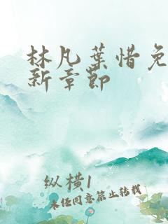 林凡叶惜免费最新章节