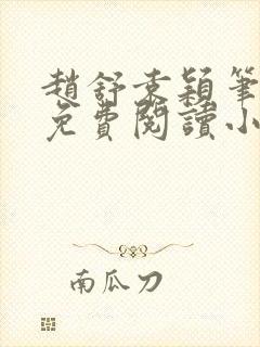 赵舒袁颖笔趣阁免费阅读小说