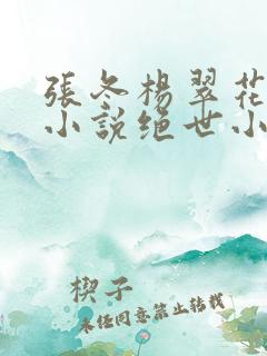张冬杨翠花主题小说绝世小仙医.