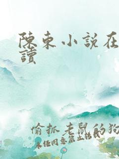 陈东小说在线阅读