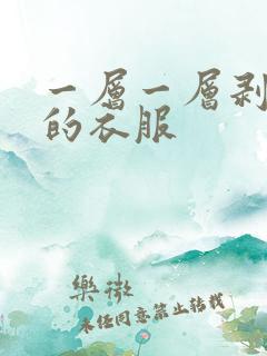 一层一层剥开你的衣服