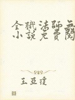全职法师无弹窗小说免费阅读