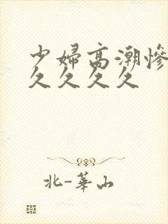 少妇高潮惨叫久久久久久