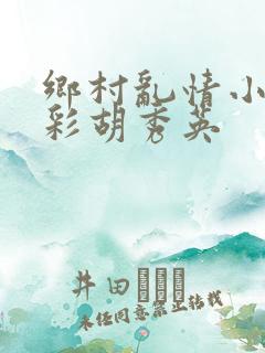 乡村乱情小雷小彩胡秀英