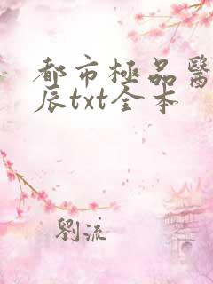 都市极品医神叶辰txt全本