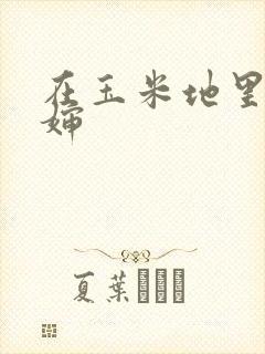 在玉米地里干婶婶