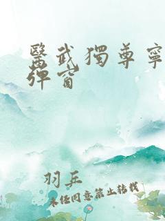 医武独尊宁天无弹窗