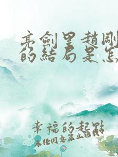 亮剑里赵刚最后的结局是怎么样的