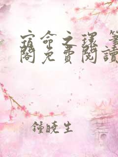 宿命之环 笔趣阁免费阅读