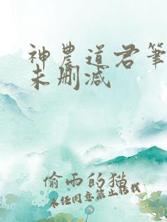 神农道君笔趣阁未删减