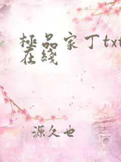 极品家丁txt在线
