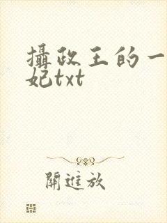 摄政王的一品狂妃txt