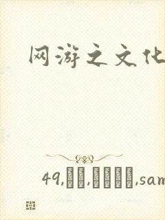 网游之文化