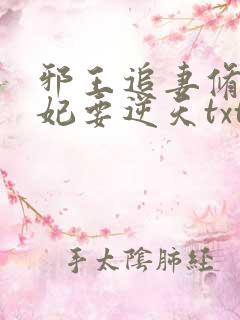 邪王追妻修罗狂妃要逆天txt