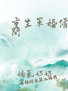重生军婚修真空间