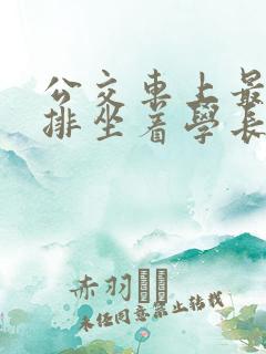 公交车上最后一排坐着学长c