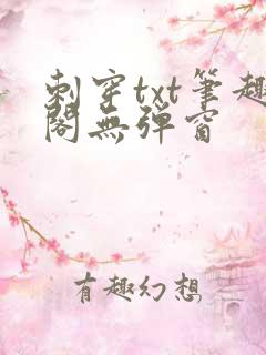 刺穿txt笔趣阁无弹窗