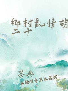 乡村乱情胡秀英二十