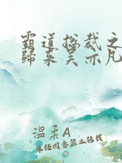 霸道总裁之出狱归来吴亦凡