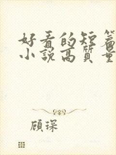 好看的短篇言情小说高质量文笔好