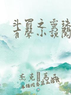 斗罗之灵珠神剑有声小说阅读