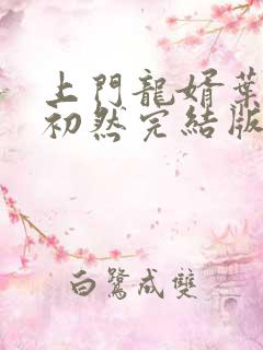 上门龙婿叶辰萧初然完结版大结局