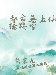都市无上仙医断桥残雪