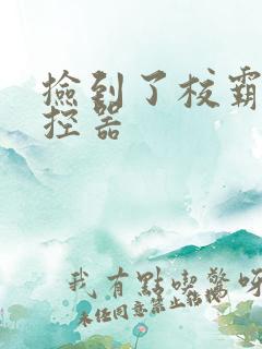 捡到了校霸的遥控器