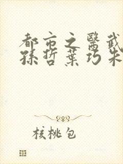 都市之医武双修孙哲叶巧朱颜