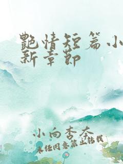 艳情短篇小说最新章节